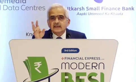 RBI Governor Shaktikanta Das at FE Modern BFSI Summit (ANI)