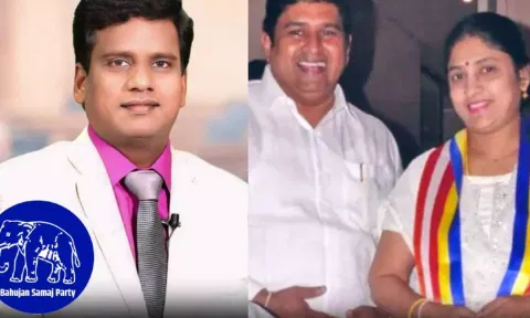  P Anandan; Armstrong's bereaved wife, Porkodi (Thanthi tv)