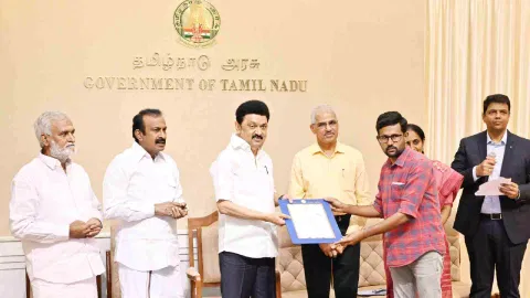 Chief Minister MK Stalin launched a new online module on Monday enabling applicants to get instant online permission based on self-certification