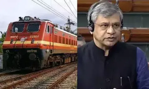 Representative image; Union Railway Minister Ashwini Vaishnaw