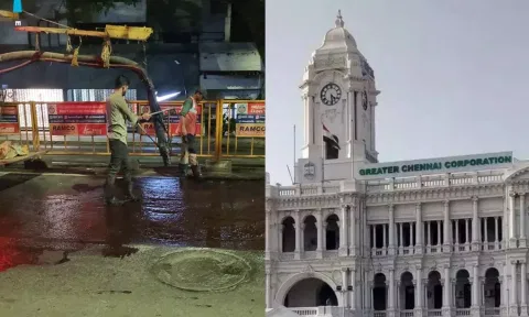 The potholes on the roads are fixed through jet patching machines; GCC