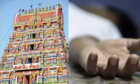 Maruntheeswarar Temple tower; Representative image