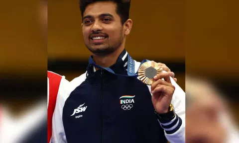 Swapnil Kusale (PTI) 