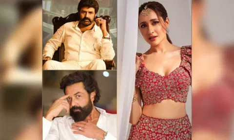Nandamuri Balakrishna, Pragya Jaiswal, Bobby Deol (IANS)
