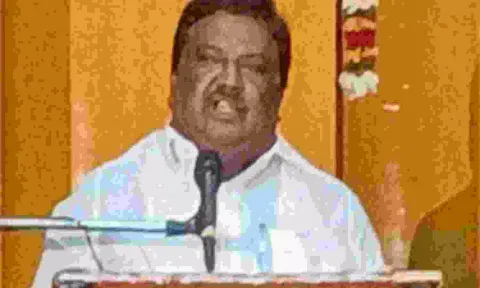 Tamil Nadu Minister SS Sivasankar courts controversy says "No historical record of Lord Ram's existence", BJP slams minister