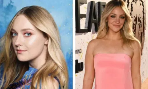 Actors Dakota Fanning, Abby Elliott (Instagram)