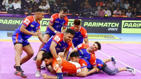 Haryana Steelers team in the Pro Kabaddi League 