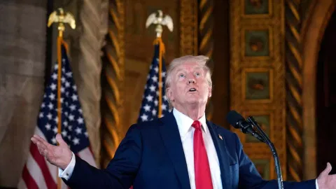 Former US President Donald Trump (AP)