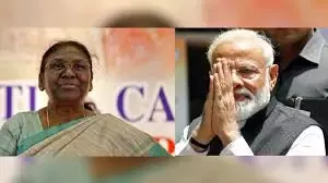 President Droupadi Murmu, Prime Minister Narendra Modi 