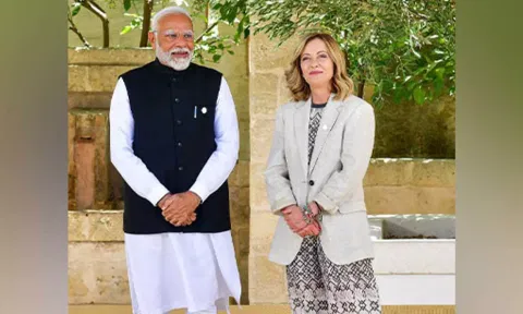 "Heartfelt wishes to people of India": Italian PM Giorgia Meloni extends greetings on 78th Independence Day