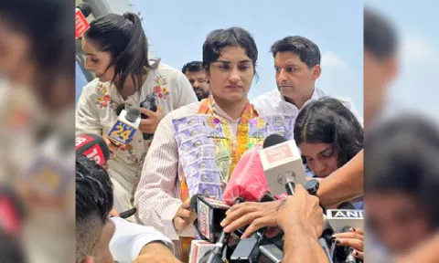 Wrestler Vinesh Phogat 