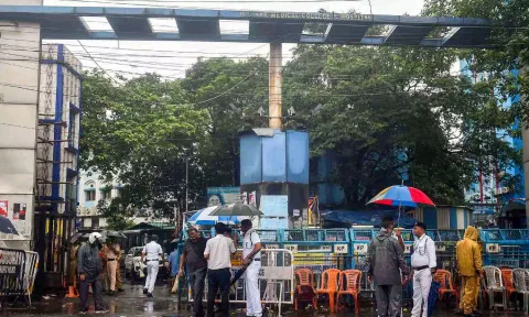  RG Kar Medical College and Hospital in Kolkata (PTI)