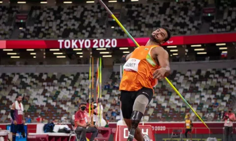  Javelin thrower Sumit Antil