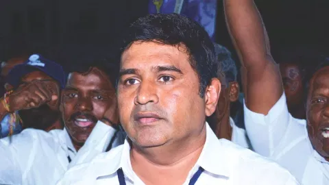  BSP Tamil Nadu unit president K Armstrong