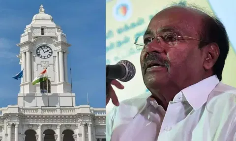 Greater Chennai Corporation; PMK founder S Ramadoss 