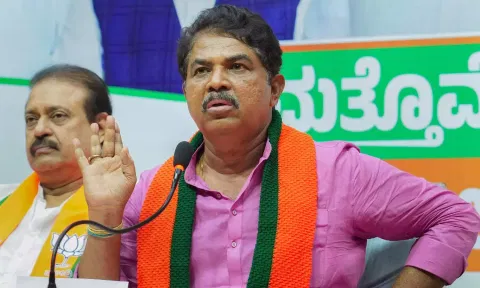 Leader of the Opposition in Karnataka Assembly and senior BJP leader R Ashoka 