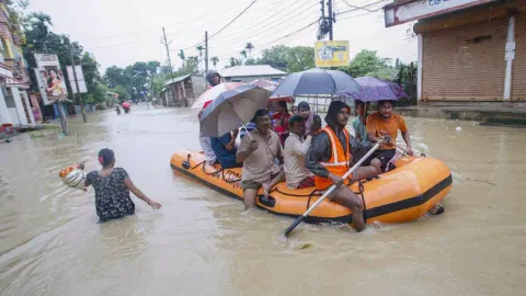 Representative image of Rescue work (PTI) 