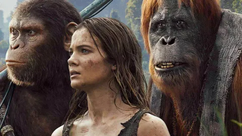 From the poster of Kingdom of the Planet of the Apes 