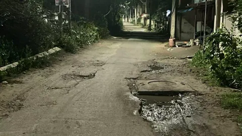Manhole cover in Madipakkam