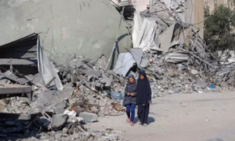 Visual from Gaza