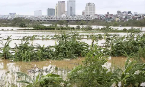 Visual from Vietnam storm