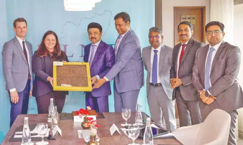 CM Stalin discussion meeting with Ford Motors Team