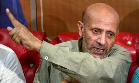 Awami Ittehad Party (AIP) chief Sheikh Abdul Rashid (PTI)