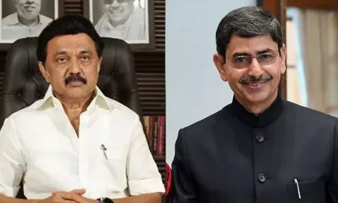 Tamil Nadu CM Stalin; Governor RN Ravi 