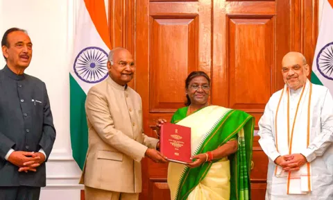 The panel led by former president Ram Nath Kovind (PTI)