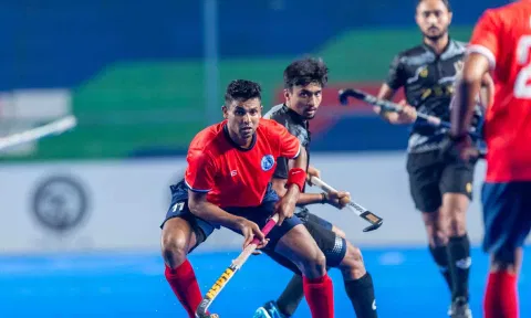 Still from the match 