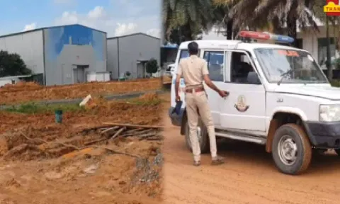 Accident during Bigg Boss set construction near Chennai, one injured