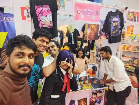 Oldest otakus of Tamil Nadu at Chennai Comic Con 2024
