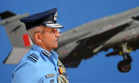 New Air Force Vice Chief Air Marshal SP Dharkar (PTI)