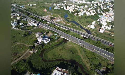 The Vandalur-Minjur Outer Ring Road project is believed to be causing flooding during rains