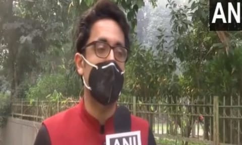BJP National Spokesperson Pradeep Bhandari. (Photo/ ANI)