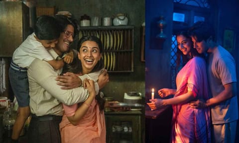 Stills from Lucky Baskhar 
