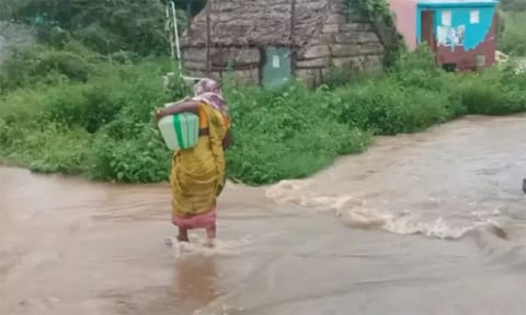 Visual from the Madurai Rains (Daily Thanthi)