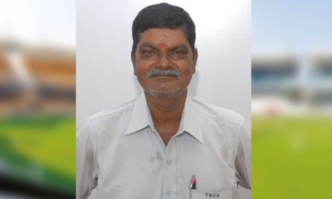 K Parthasarthy, former chief curator of MA Chidambaram Stadium