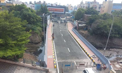 Newly constructed bridge at Jeevan Nagar in Alandur 