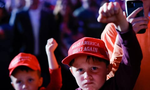Visuals from the US Election rally 