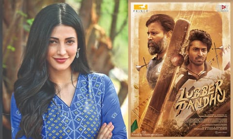  Shruti Haasan; Lubber Pandhu poster
