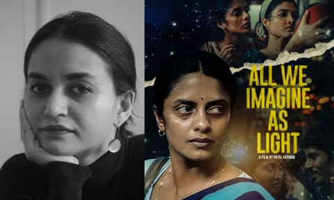 Filmmaker Payal Kapadia, Poster of the film (Image: Instagram)