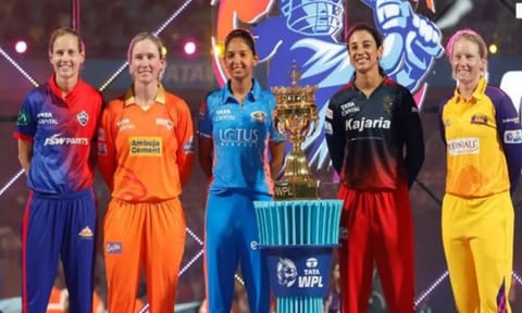 WPL captains posing for a photograph 