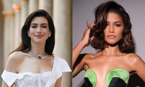 Anne Hathaway; Zendaya (Photo:Instagram @annehathaway, @zendaya)