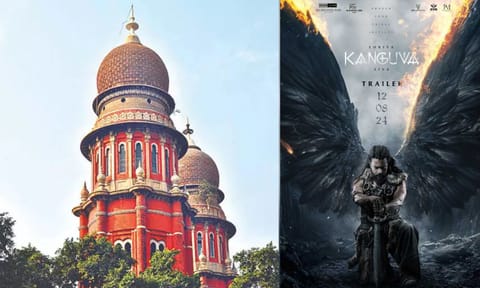 Madras High Court; Kanguva poster