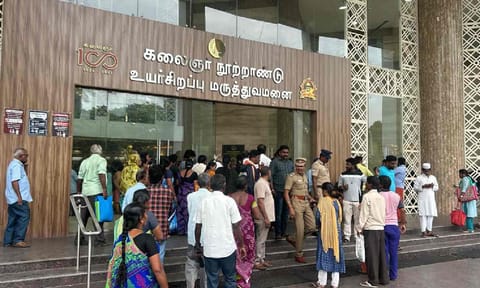 Doctor stabbed multiple times at Kalaignar Centenary hospital, Chennai; attacker was angry about mom's failing health