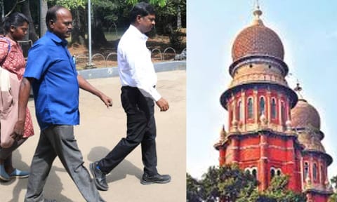 (L-R) Dr Vallaiappan along with his daughter and lawyer at Anna zoological park rescue center (Photo: Justin George), Madras High Court 