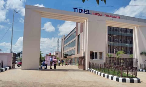A view of Tidel Neo in Thanjavur. Karur and Pudukkottai will also get similar IT parks soon 