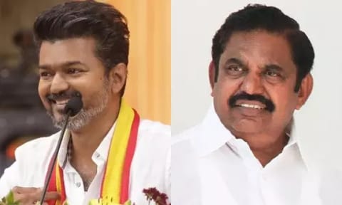 Vijay; Edappadi K Palaniswami