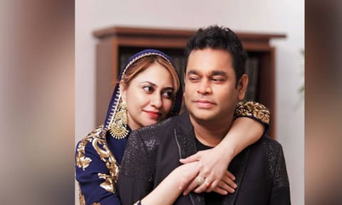 AR Rahman with Saira 